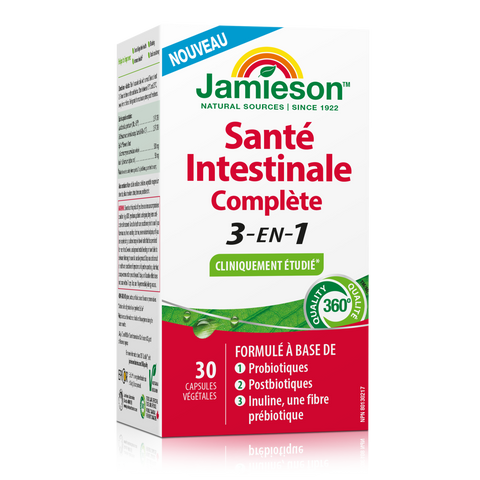 31002116 Jamieson Complete Gut Health 30 Capsules 10124_R2034_CompleteGutHealth_112mL_MAIN2