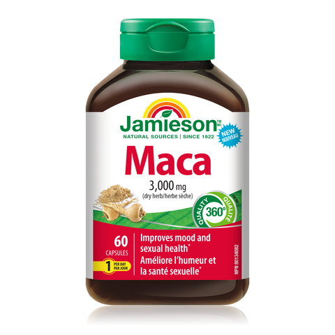 31002204 Jamieson Maca 60 Capsules 10183_R2074_Maca_3000mg_160cc_BTL_MAIN